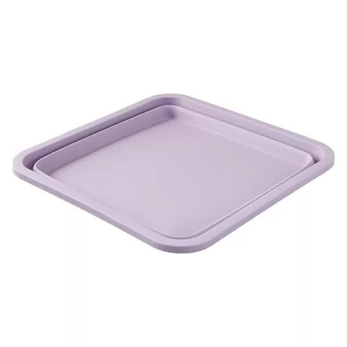 Reinforced Silicone Bakeware - Square Pan, Purple