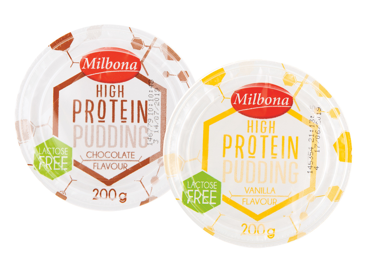 Laktosfri proteinpudding