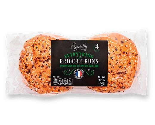 Specially Selected Everything Brioche Buns