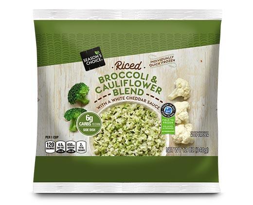 Season's Choice 
 Savory Herb or White Cheddar Riced Vegetable Blend