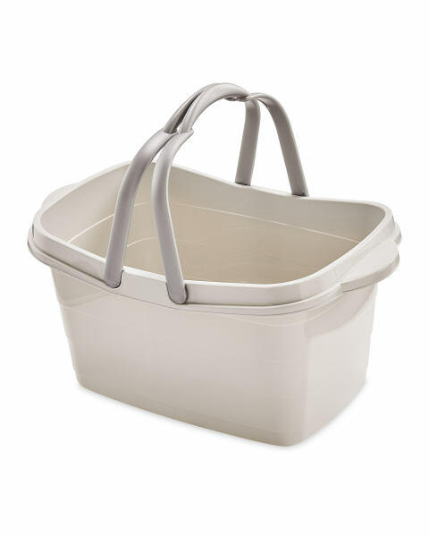 Cool Grey Full Walls Shopping Basket