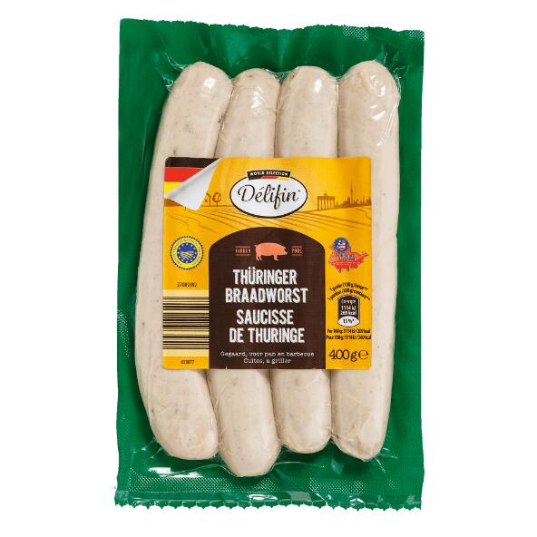 Saucisse à griller de Thuringe, 4 pcs