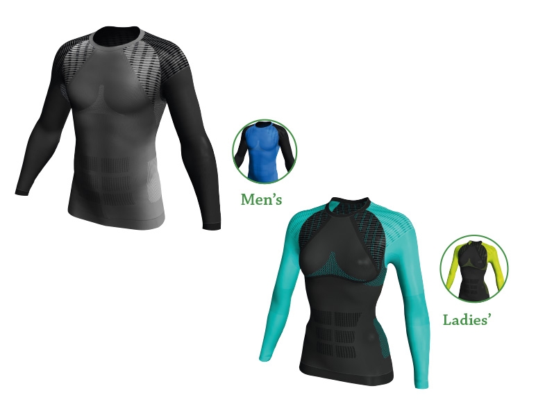 Crivit Sports(R) Men's Long Sleeved Seamless Cycling Vest