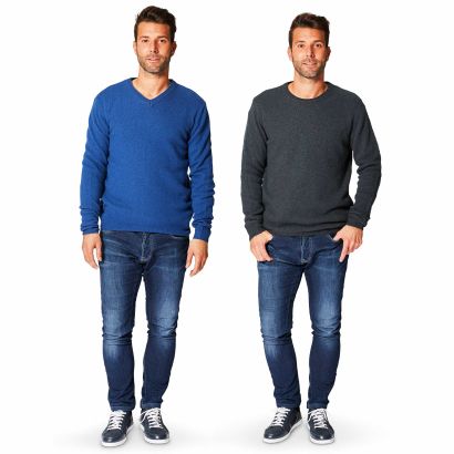 Pull en laine pour hommes