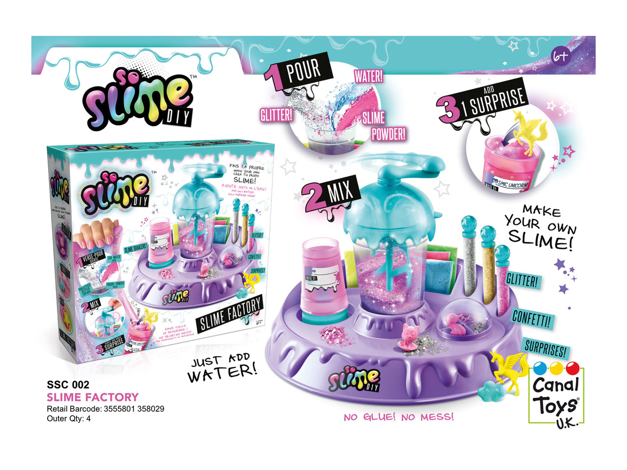 So Slime DIY Neon Slime Factory 1