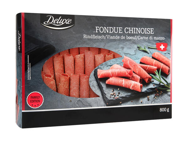 Fondue chinoise au bœuf XXL