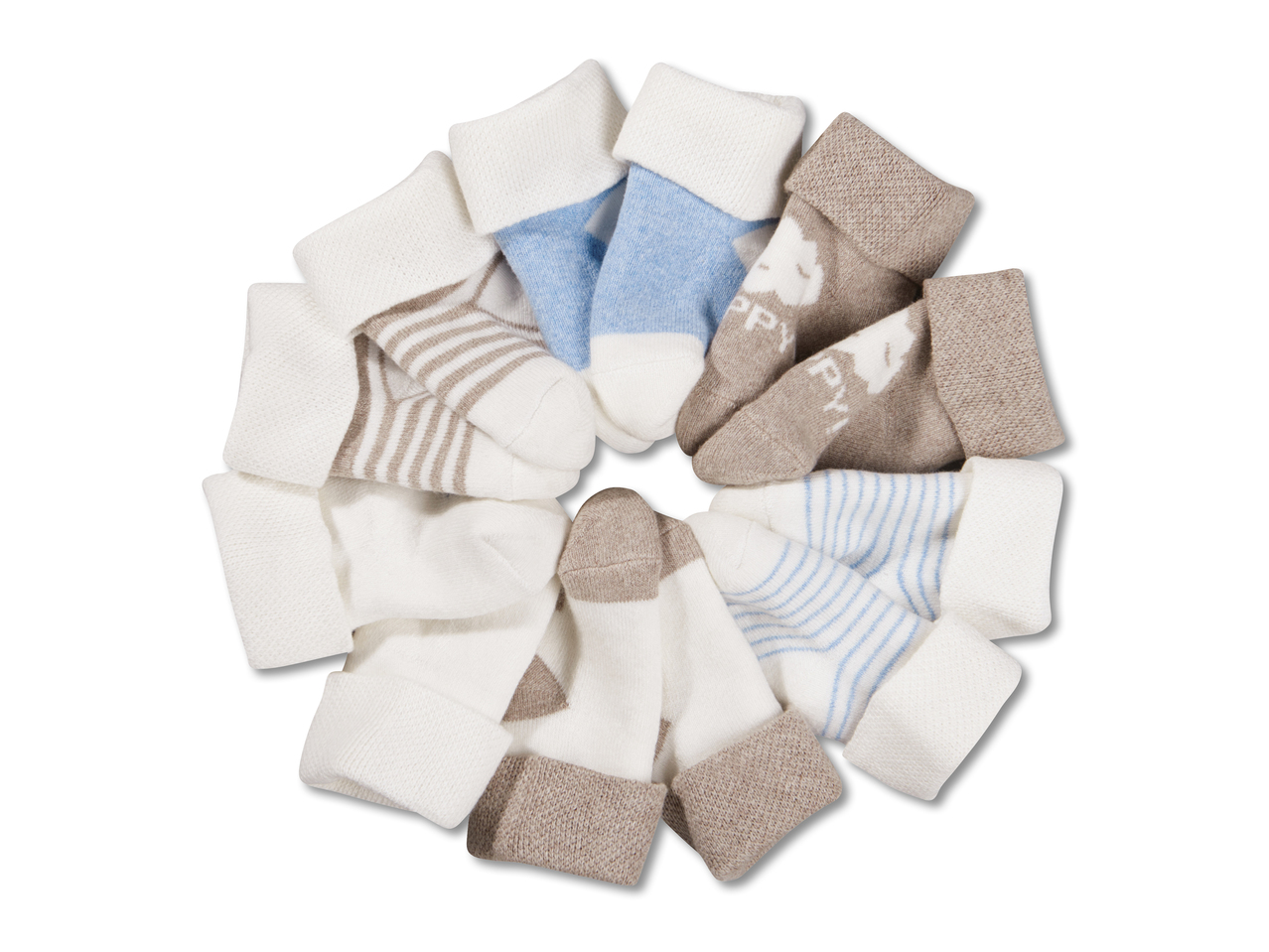 Socquettes pour bébé, 3 paires1