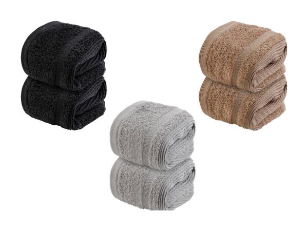 Serviette(s) de toilette éponge, serviette d'invité