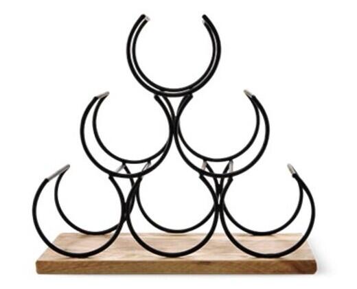 Huntington Home 
 Wooden Wine Rack