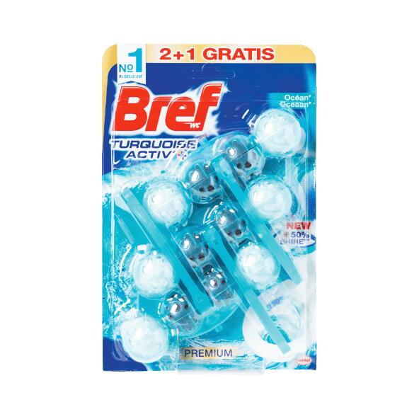 BREF WC(R) 				Blocs pour W.-C., 3 pcs