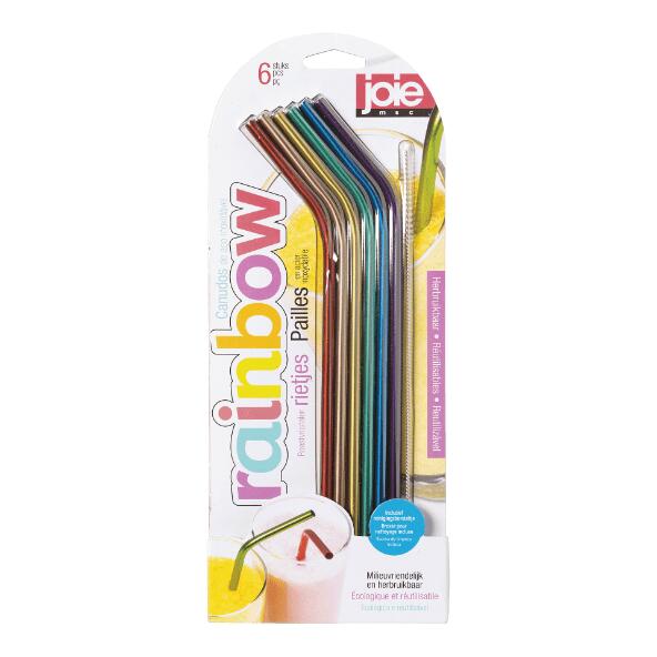 JOIE(R) 				Pailles métalliques, 6 pcs