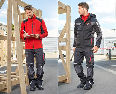 KING CRAFT FASHION Herren-Arbeitsjacke