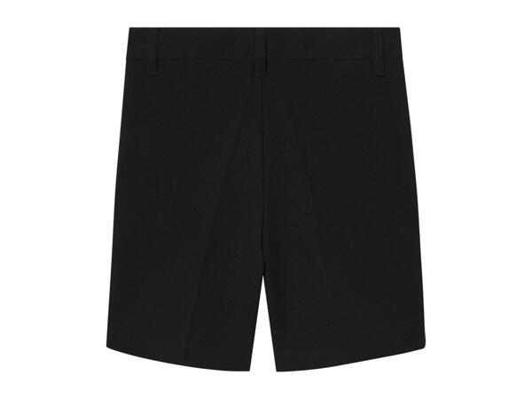 Boys' Black School Shorts