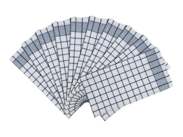 W5 Blue Tea Towels - 10 Pack