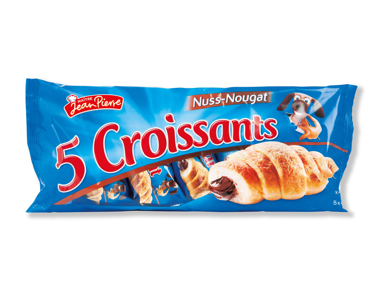 MAÎTRE JEAN PIERRE Croissanter med nougatfyld