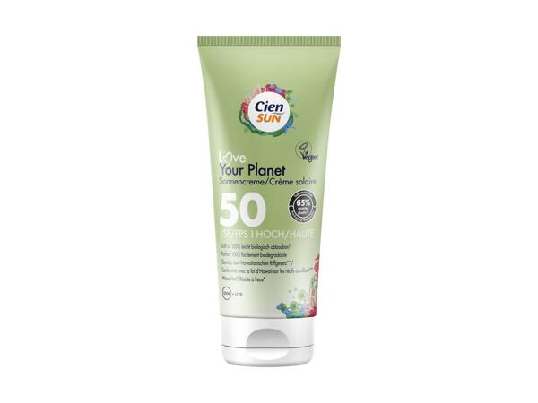 Crème solaire FPS 50