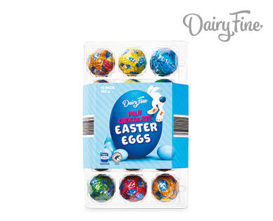 Milk Chocolate Easter Egg Crate 15pk/255g
