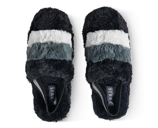 Serra 
 Faux Fur Slides