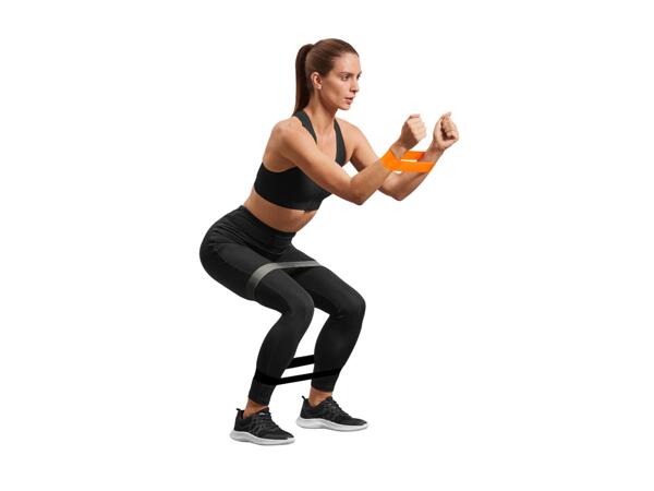 CRIVIT Mini Resistance Bands, Set of 3