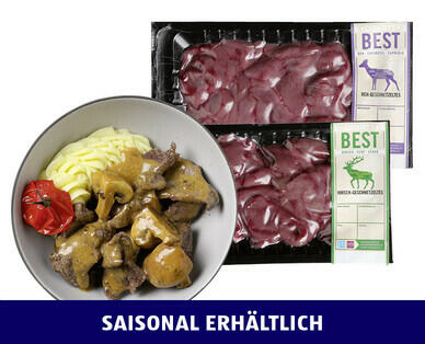 COUNTRY'S BEST 
 HIRSCH-/ REHGESCHNETZELTES