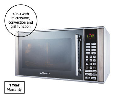 30L Microwave with Grill and Convection