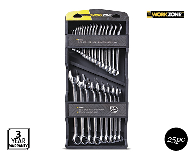 Combination Wrench Set 25pc