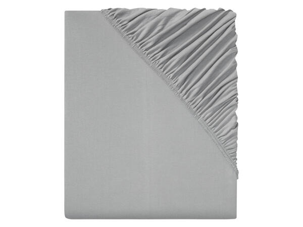 LIVARNO home Žerzejové napínací prostěradlo 90-100 x 200 cm