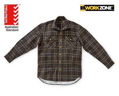 Mens Flannel Work Shirt