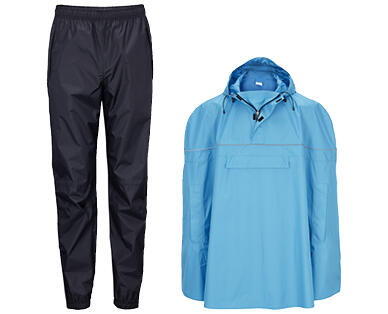 CRANE(R) 
 GIACCA IMPERMEABILE/PANTALONI DA CICLISMO DA DONNA/UOMO