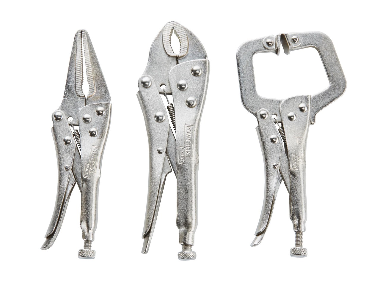 Locking Pliers Set, 3 pieces