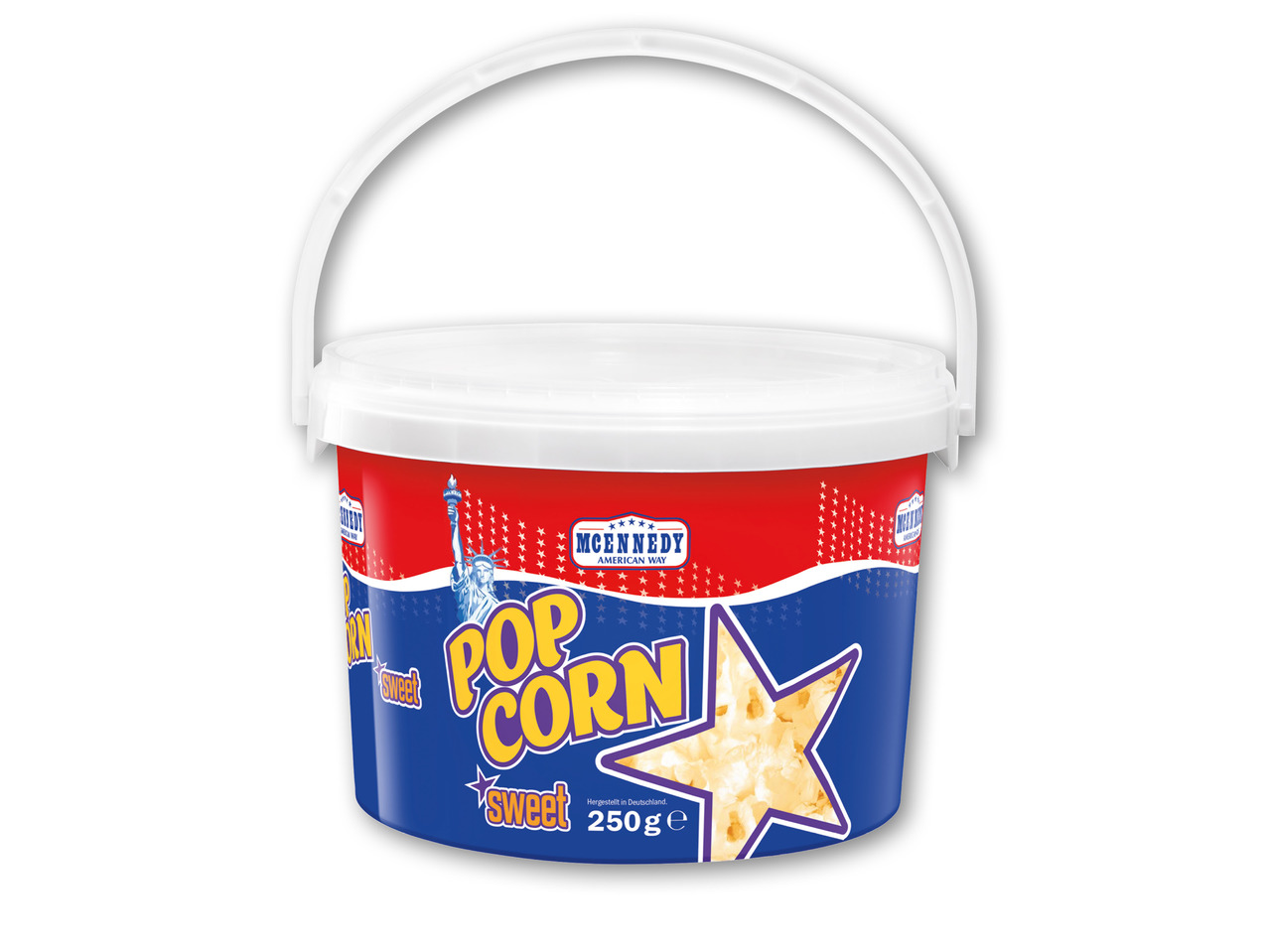 MCENNEDY Karamelliserede popcorn