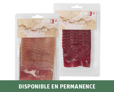 SPÉCIALITÉS VALAISANNES IGP