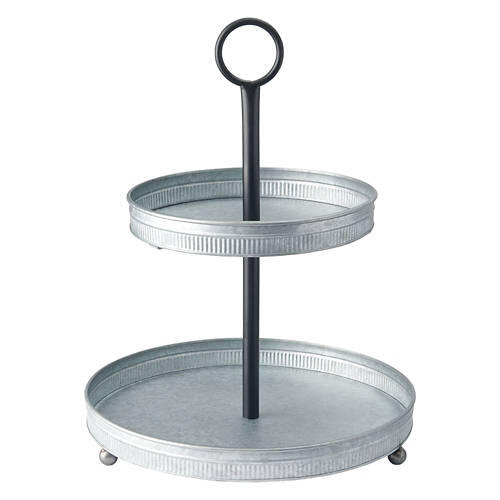 Galvanized Tiered Tray