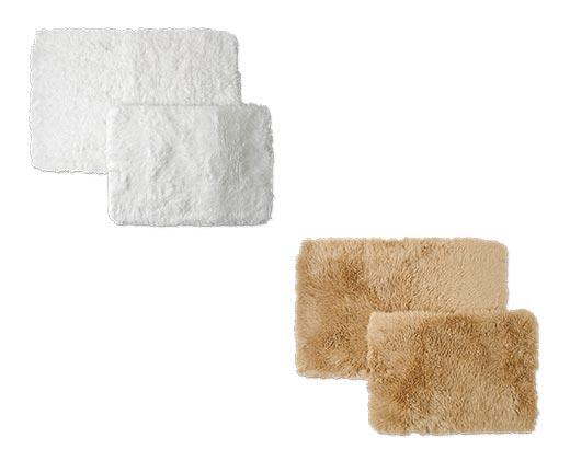 Huntington Home 
 2-Piece Chenille or Faux Fur Bath Rug