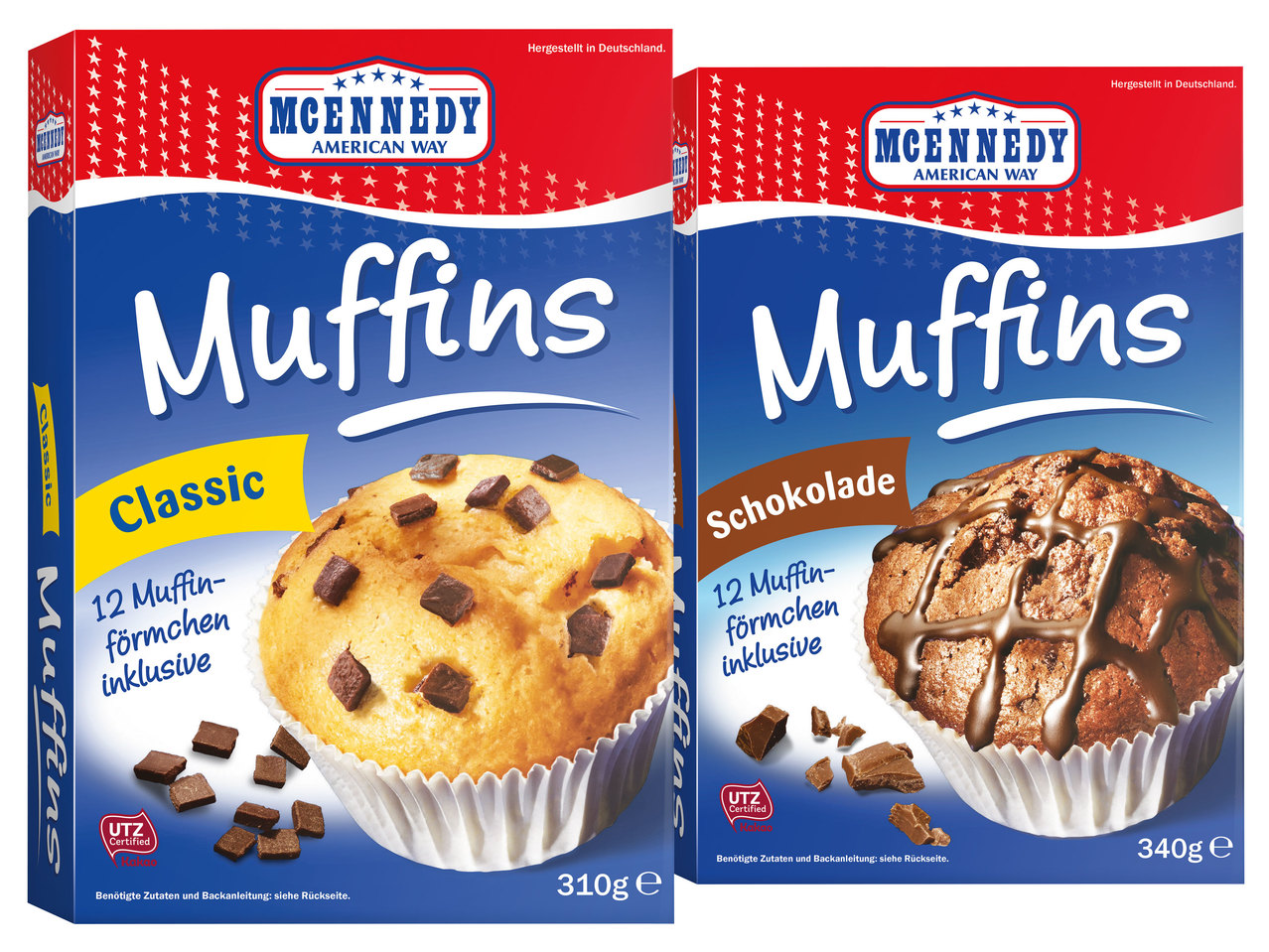 MCENNEDY Muffins Backmischung