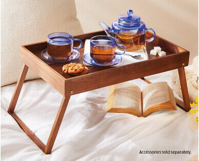 Wooden Breakfast Tray