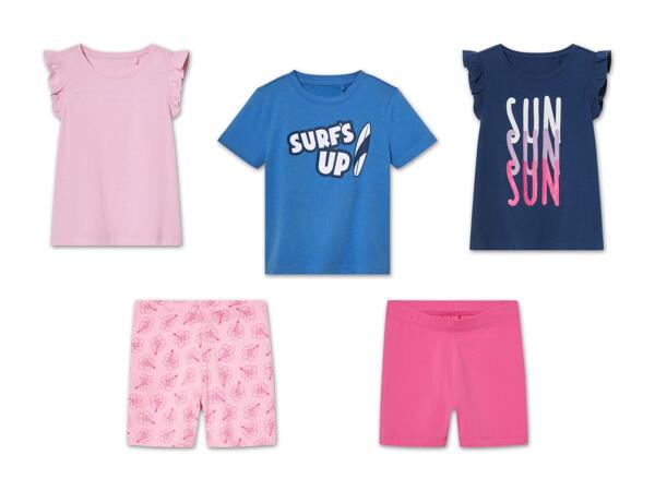 Kleinkinder T-Shirt/​Radler-Leggings
