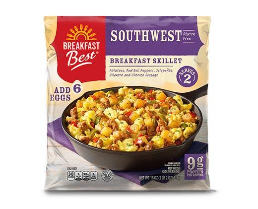 Breakfast Best 
 Turkey Sausage or Southwest Breakfast Skillet