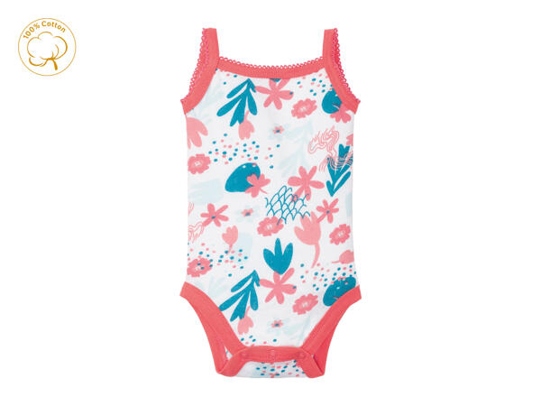 Lupilu Sleeveless Baby Bodysuits