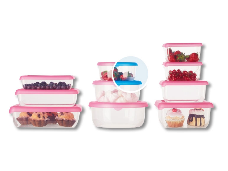 Set de boîtes de conservation, 10 pièces