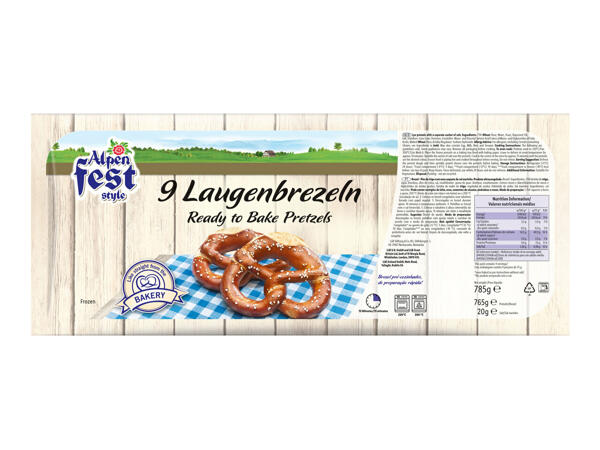Alpen Fest Ready-to-Bake Pretzels