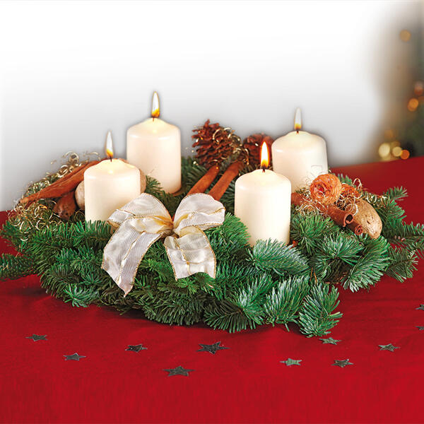 Adventskranz zum selbst Dekorieren