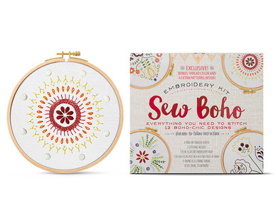 Becker & Mayer Sew Boho Embroidery Kit