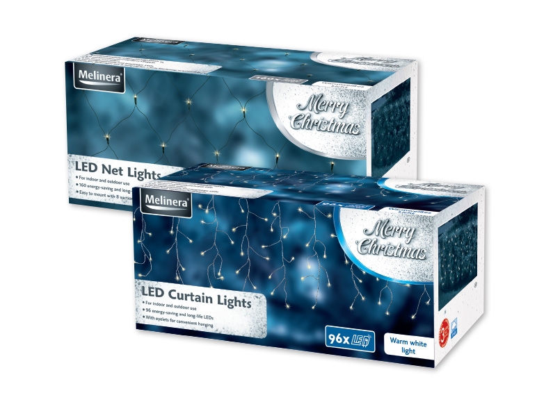 Melinera(R) LED Curtain/Net Lights