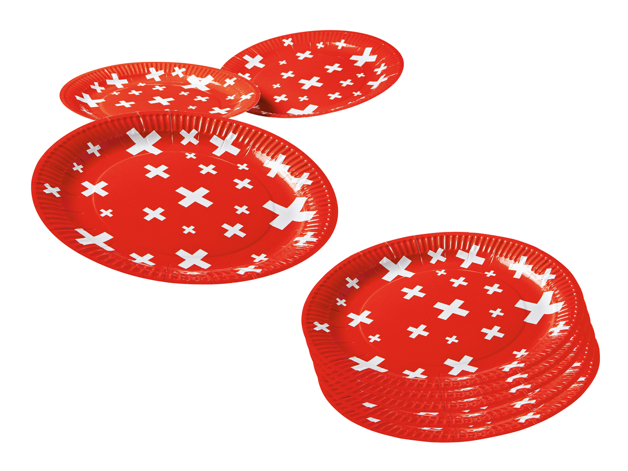 Assiettes, lot de 8