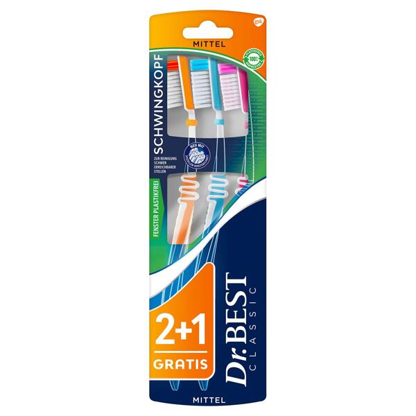 ODOL-MED3/SENSODYNE/DR. BEST Zahncreme oder Zahnbürsten