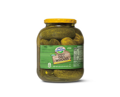 Great Gherkins Kosher Whole Dill Pickles