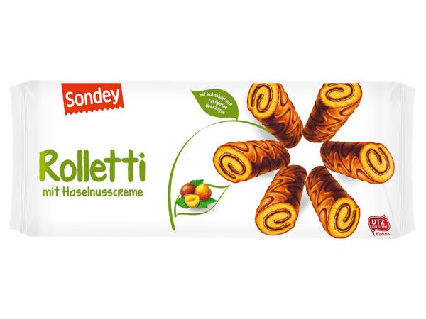 SONDEY Snack mit Haselnusscremefüllung