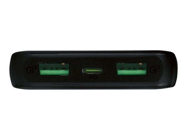 Tronic 10,000mAh Power Bank - Black
