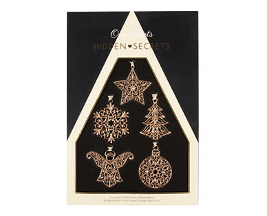 Hidden Secrets Crystal Ornaments